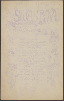 Swastyka : dwutygodnik uczniowski. 1922, R.1 nr 3