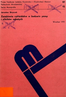 Zazębienia cykloidalne w budowie pomp i silników zębatych