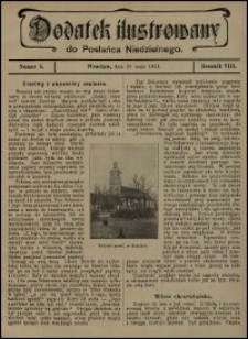 Dodatek Ilustrowany do Posłańca Niedzielnego. R. 8 (1911), nr 5