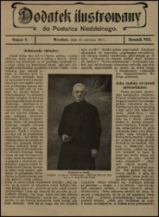 Dodatek Ilustrowany do Posłańca Niedzielnego. R. 8 (1911), nr 6