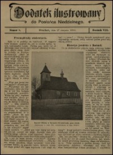 Dodatek Ilustrowany do Posłańca Niedzielnego. R. 8 (1911), nr 8