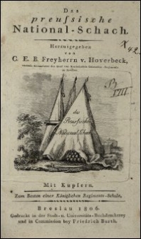 Das preussische National-Schach