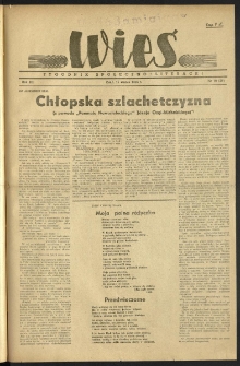 Wieś. 1946, R.3 nr 10 (38)