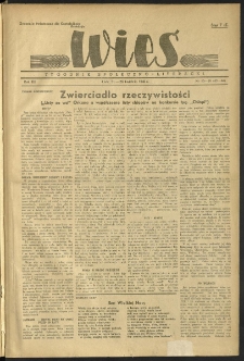 Wieś. 1946, R.3 nr 15-16 (43-44)