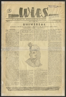 Wieś. 1946, R.3 nr 17 (45)