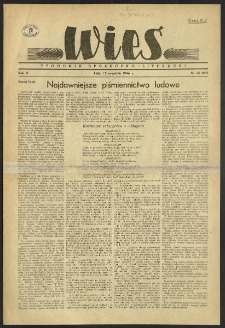 Wieś. 1946, R.3 nr 36 (64)