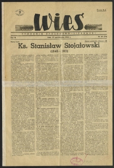 Wieś. 1946, R.3 nr 42 (70)