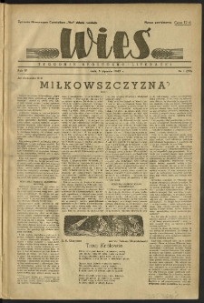 Wieś. 1947, R.4 nr 1 (80)