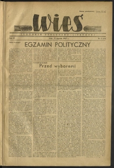 Wieś. 1947, R.4 nr 2 (81)