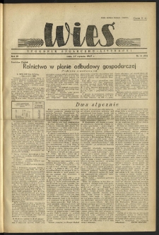 Wieś. 1947, R.4 nr 4 (83)