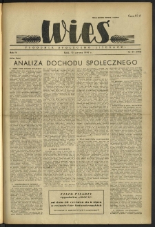 Wieś. 1947, R.4 nr 24 (103)