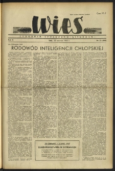 Wieś. 1947, R.4 nr 25 (104)