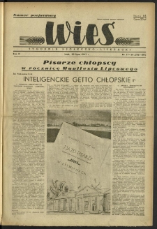 Wieś. 1947, R.4 nr 27-28 (106-107)