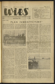 Wieś. 1948, R.5 nr 7 (136)