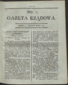 Gazeta Rządowa. R. 1794 Nr 53
