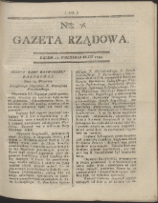 Gazeta Rządowa. R. 1794 Nr 76