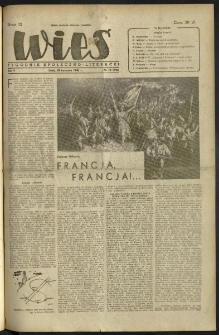 Wieś. 1948, R.5 nr 16 (145)