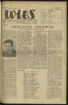 Wieś. 1948, R.5 nr 22 (151)