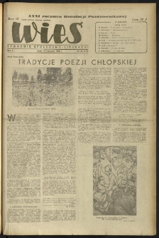 Wieś. 1948, R.5 nr 46 (174)