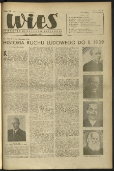 Wieś. 1948, R.5 nr 48 (176)