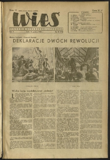 Wieś. 1948, R.5 nr 51 (179)