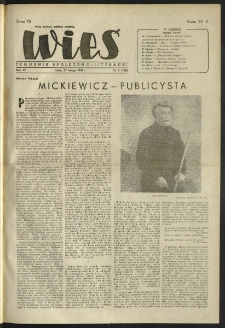 Wieś. 1949, R.6 nr 9 (188)