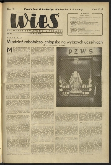 Wieś. 1949, R.6 nr 19 (198)