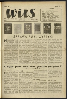 Wieś. 1949, R.6 nr 21 (200)