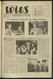Wieś. 1949, R.6 nr 25 (204)