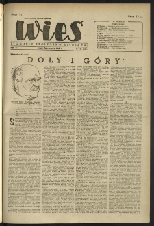 Wieś. 1949, R.6 nr 26 (205)