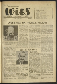 Wieś. 1949, R.6 nr 28 (207)