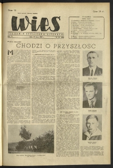 Wieś. 1949, R.6 nr 29 (208)