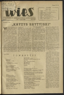 Wieś. 1949, R.6 nr 32 (211)