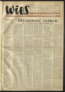 Wieś. 1949, R.6 nr 38 (217)