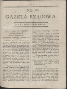Gazeta Rządowa. R. 1794 Nr 108