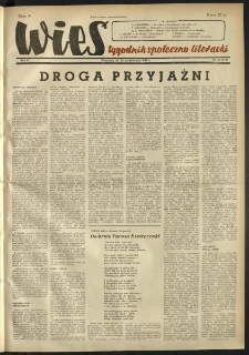 Wieś. 1949, R.6 nr 43 (222)