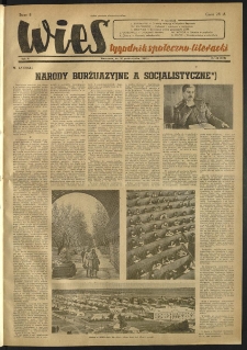 Wieś. 1949, R.6 nr 44 (223)