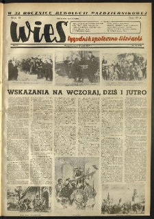 Wieś. 1949, R.6 nr 45 (224)