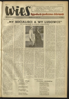 Wieś. 1949, R.6 nr 48 (227)