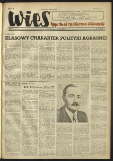 Wieś. 1949, R.6 nr 49 (228)