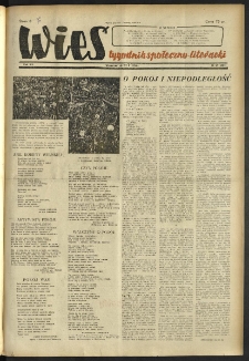 Wieś. 1951, R.8 nr 21 (304)
