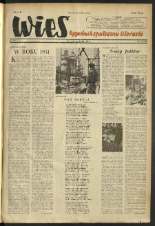Wieś. 1951, R.8 nr 52 (334)