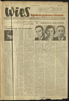 Wieś. 1952, R.9 nr 1 (335)