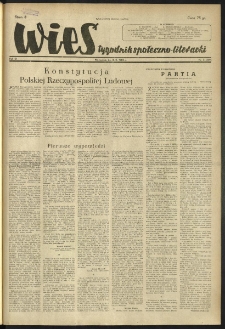 Wieś. 1952, R.9 nr 5 (339)