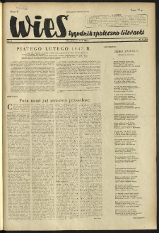 Wieś. 1952, R.9 nr 6 (340)