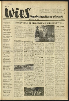 Wieś. 1952, R.9 nr 8 (342)