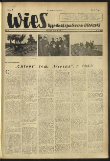 Wieś. 1952, R.9 nr 11 (345)