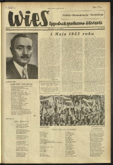 Wieś. 1952, R.9 nr 18 (352)