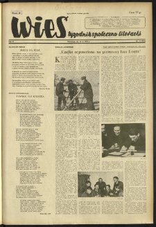 Wieś. 1952, R.9 nr 19 (353)