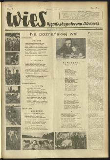 Wieś. 1952, R.9 nr 21 (355)